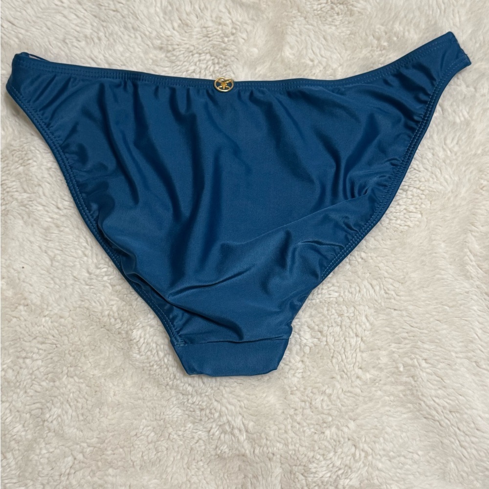 Vix Blue and Tan Classic Bikini Swimwear - Picture 2 of 5